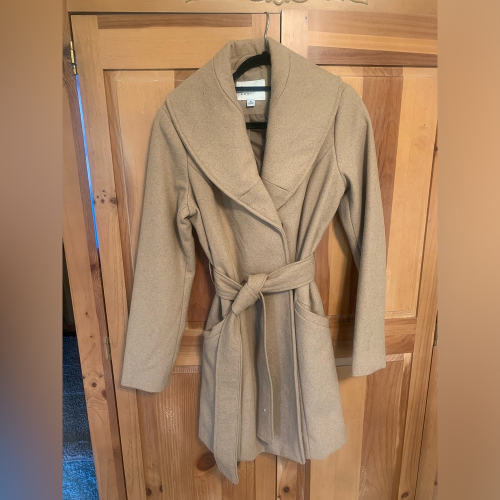 A New Day Long Beige/Tan Trench